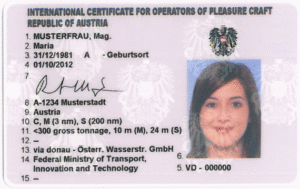 Buy Austrian Boat License