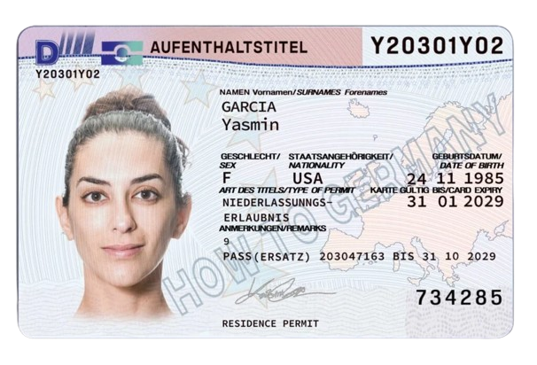 Deutsche Aufenthaltsgenehmigung online kaufen