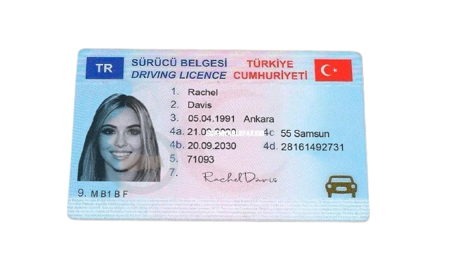 Buy Turkish Driver's License Online